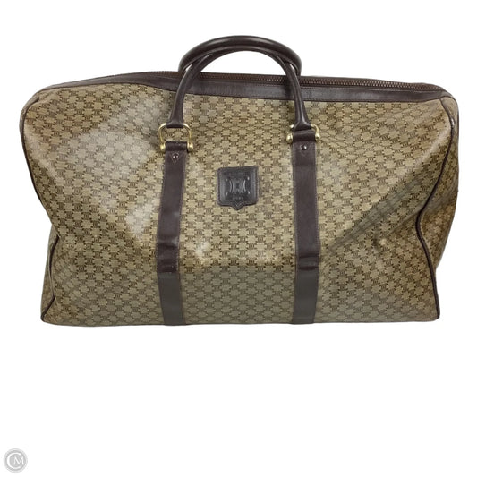 Duffle And Weekender Luxury Designer By Celine, Size: Large