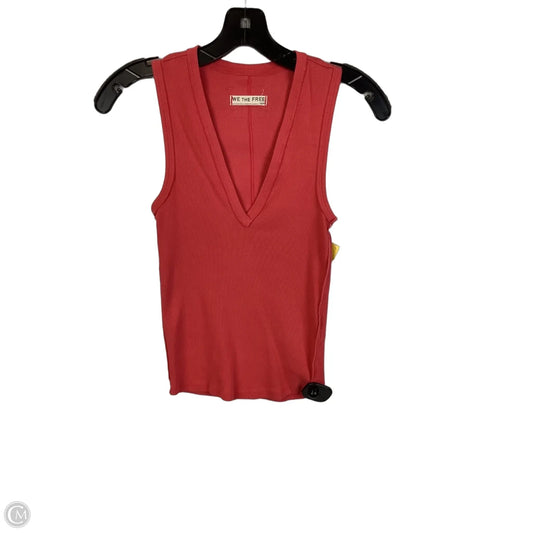 Top Sleeveless By We The Free In Pink, Size: Xs