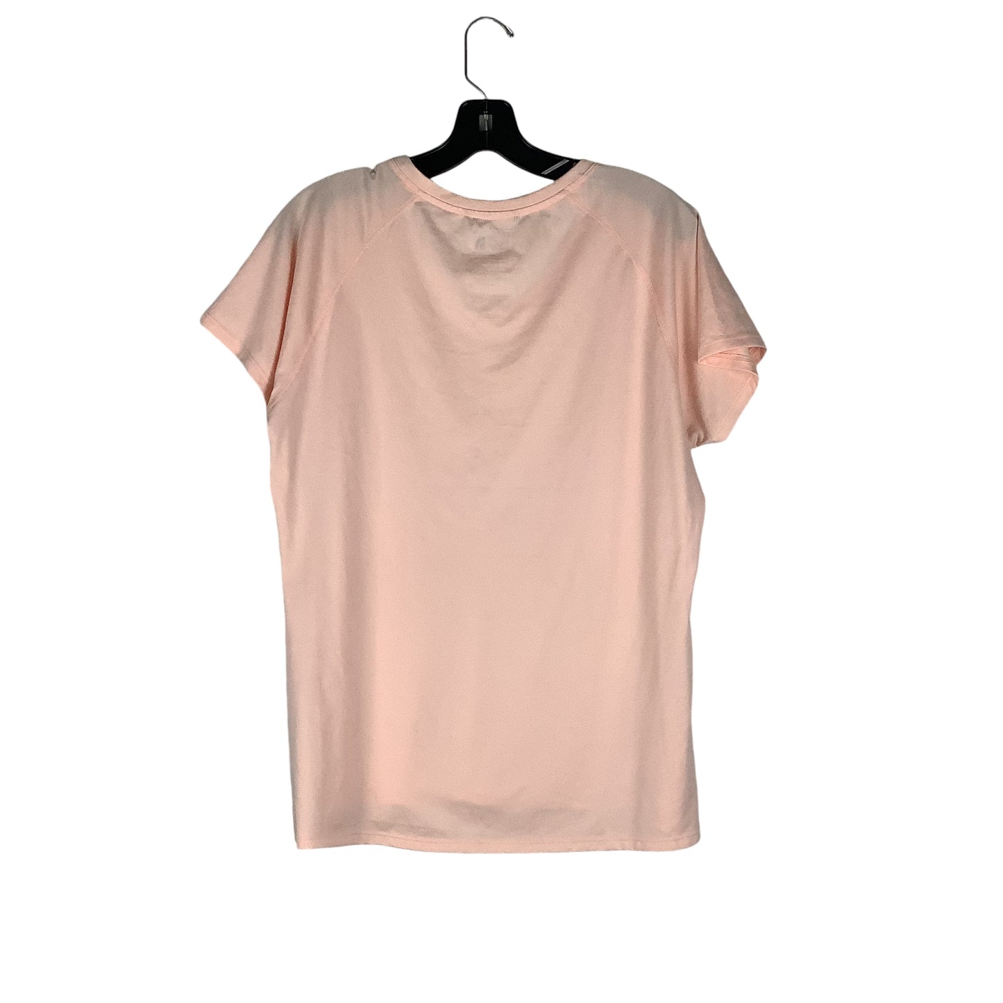 Athletic Top Short Sleeve By The North Face In Peach, Size: Xl