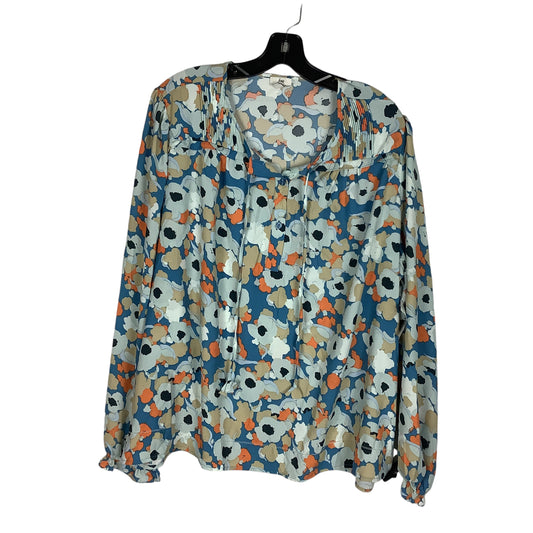 Top Long Sleeve By Joie In Multi-colored, Size: Xl