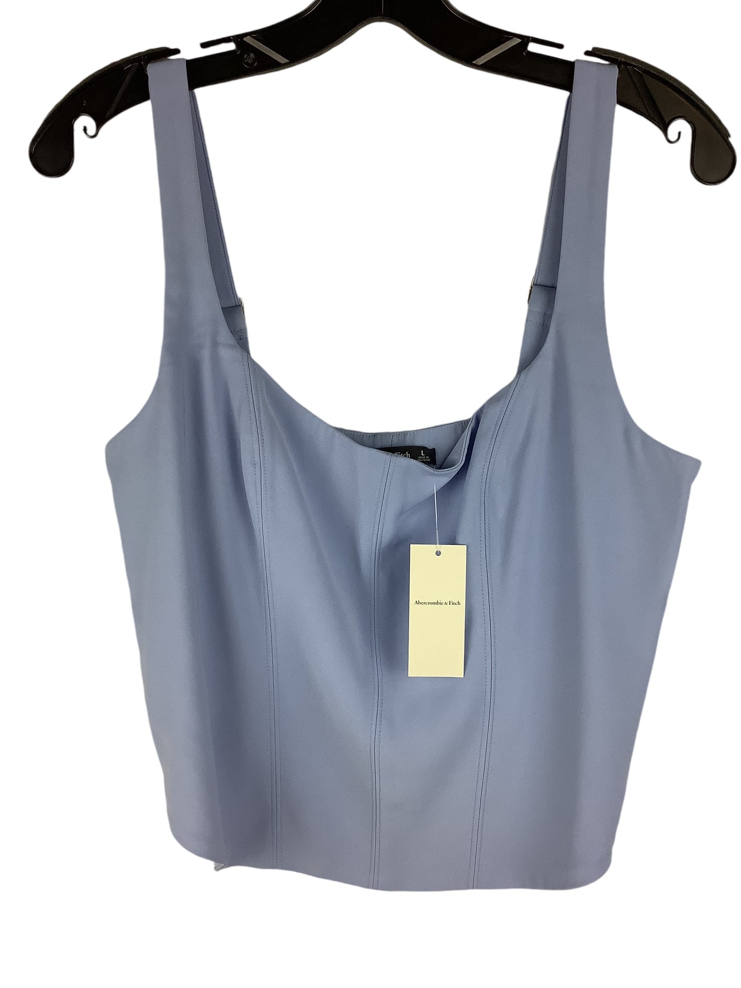 Top Sleeveless By Abercrombie And Fitch In Blue, Size: L