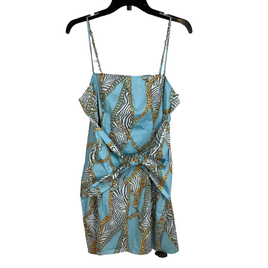 Blue Dress Party Short Show Me Your Mumu, Size Xl