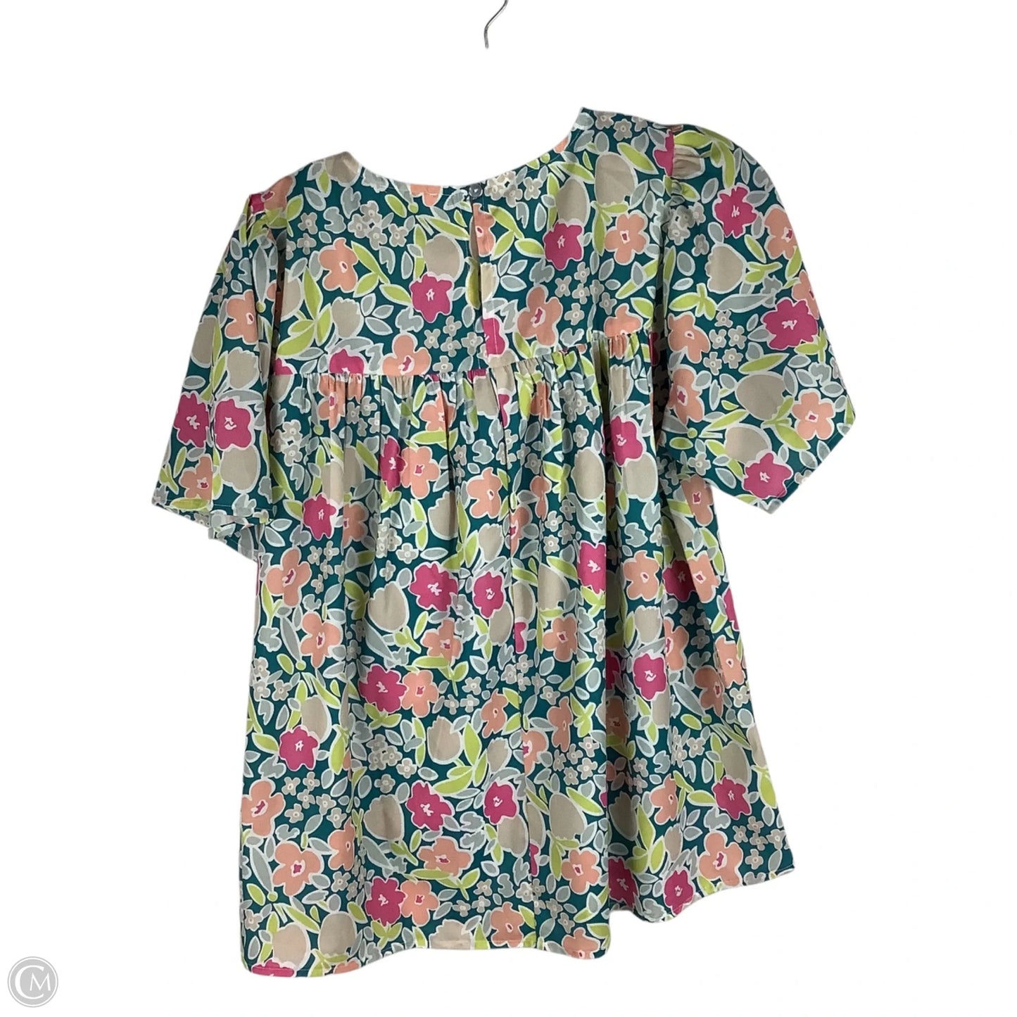 Top Short Sleeve By Jodifl In Floral Print, Size: S