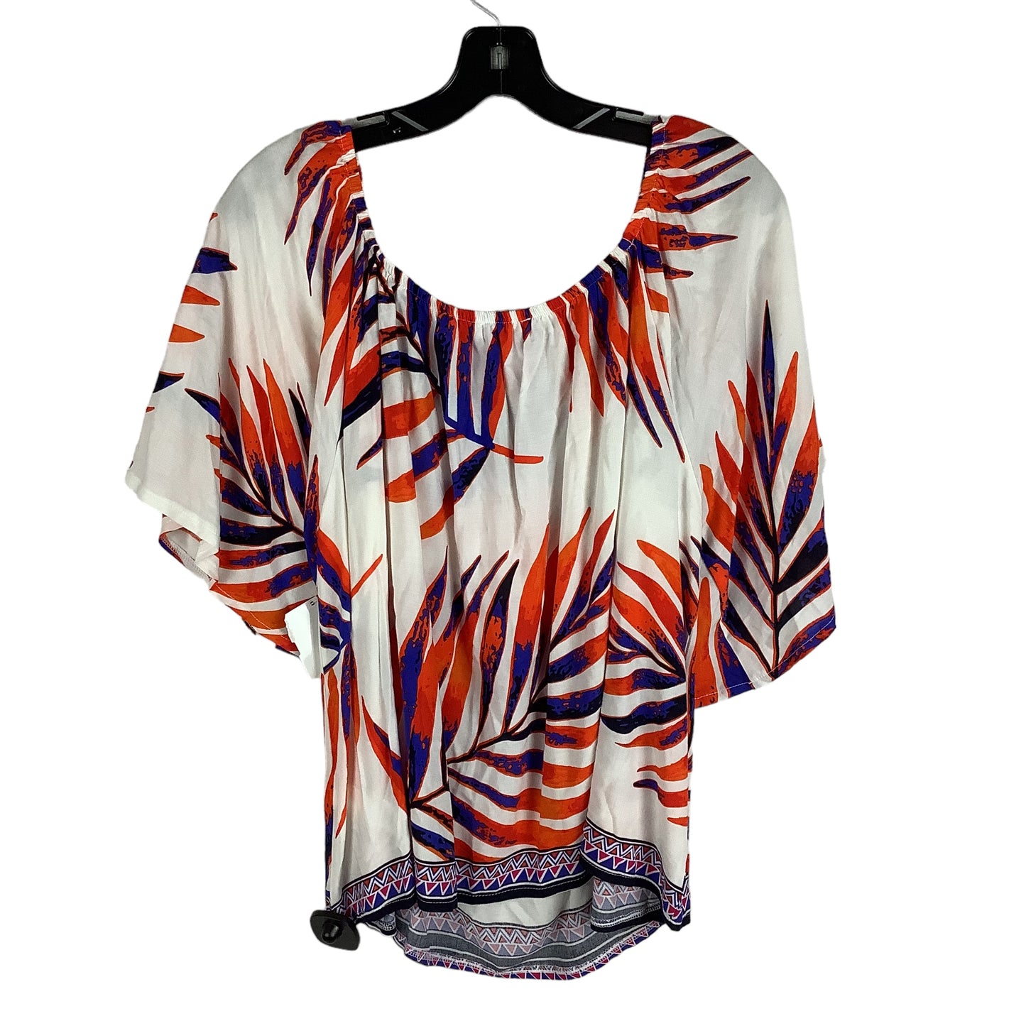 Multi-colored Top Short Sleeve Lascana, Size L