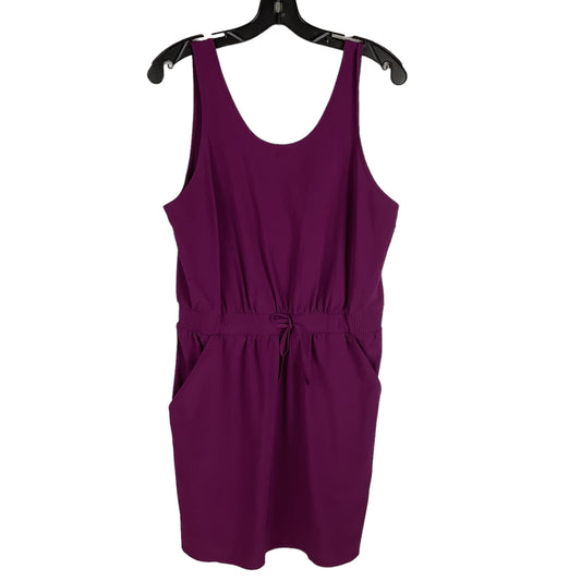 Purple Athletic Dress All In Motion, Size M