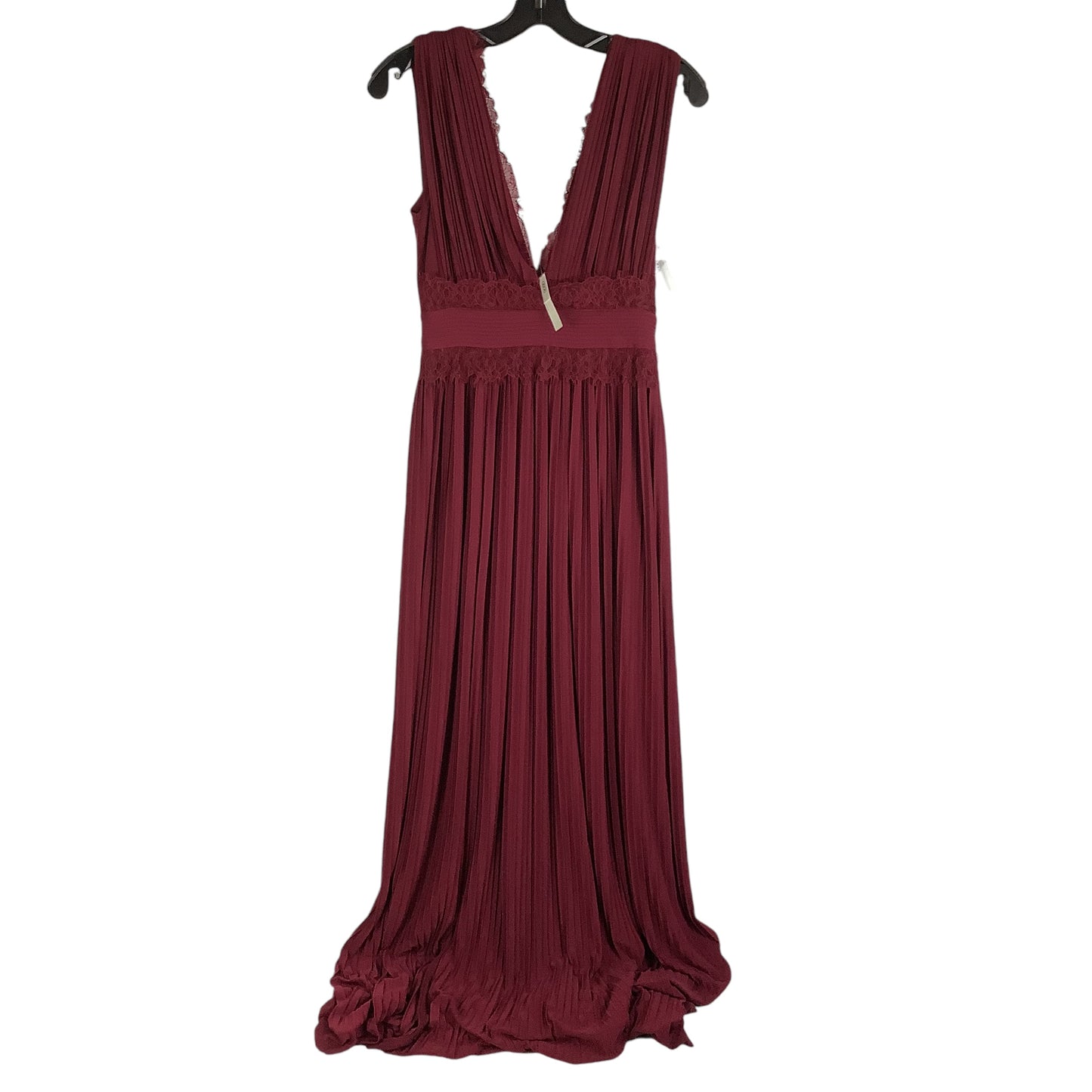 Dress Party Long By Asos In Red, Size: S (4)