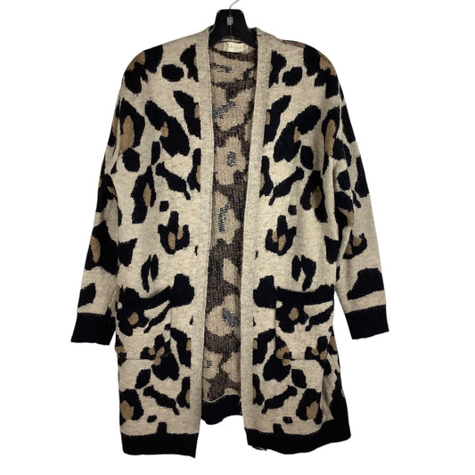 Cardigan By Altard State In Animal Print, Size: S/M