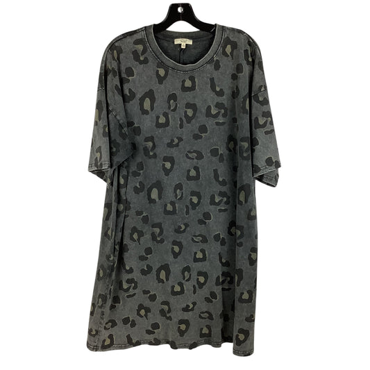 Dress Casual Midi By Easel In Animal Print, Size: L