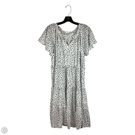 Dress Casual Midi By Beachlunchlounge In White, Size: Xs