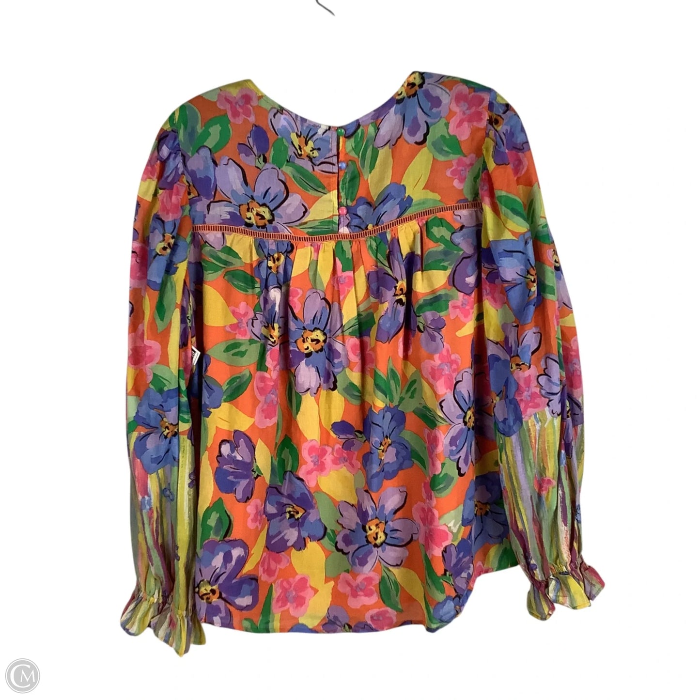 Top Long Sleeve By Fate In Multi-colored, Size: S