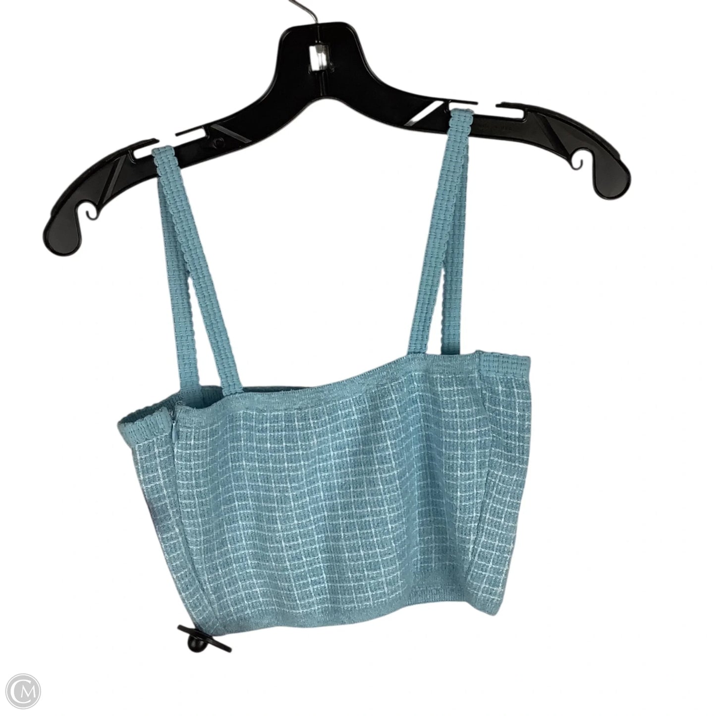 Top Sleeveless By Zara In Blue, Size: Xs