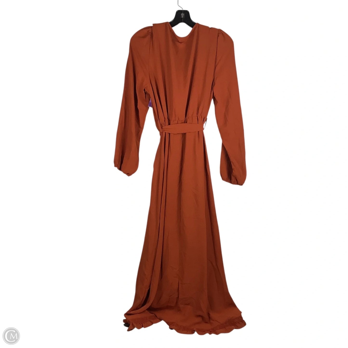 Dress Casual Maxi By Clothes Mentor In Orange, Size: Xl