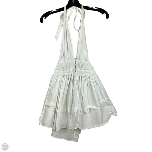 Top Sleeveless By Free People In White, Size: Xs