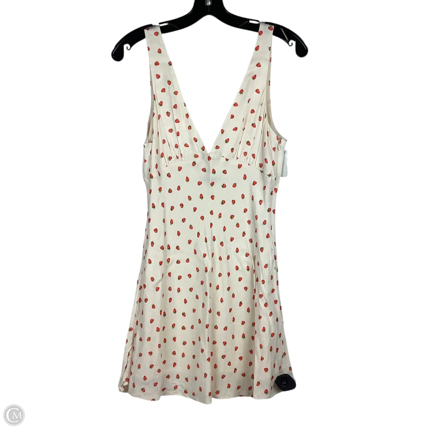 Dress Casual Midi By Zara In Floral Print, Size: M