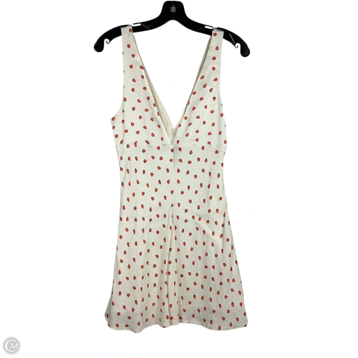 Dress Casual Midi By Zara In Floral Print, Size: M