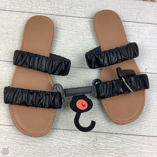 Sandals Flats By Old Navy In Black, Size: 9