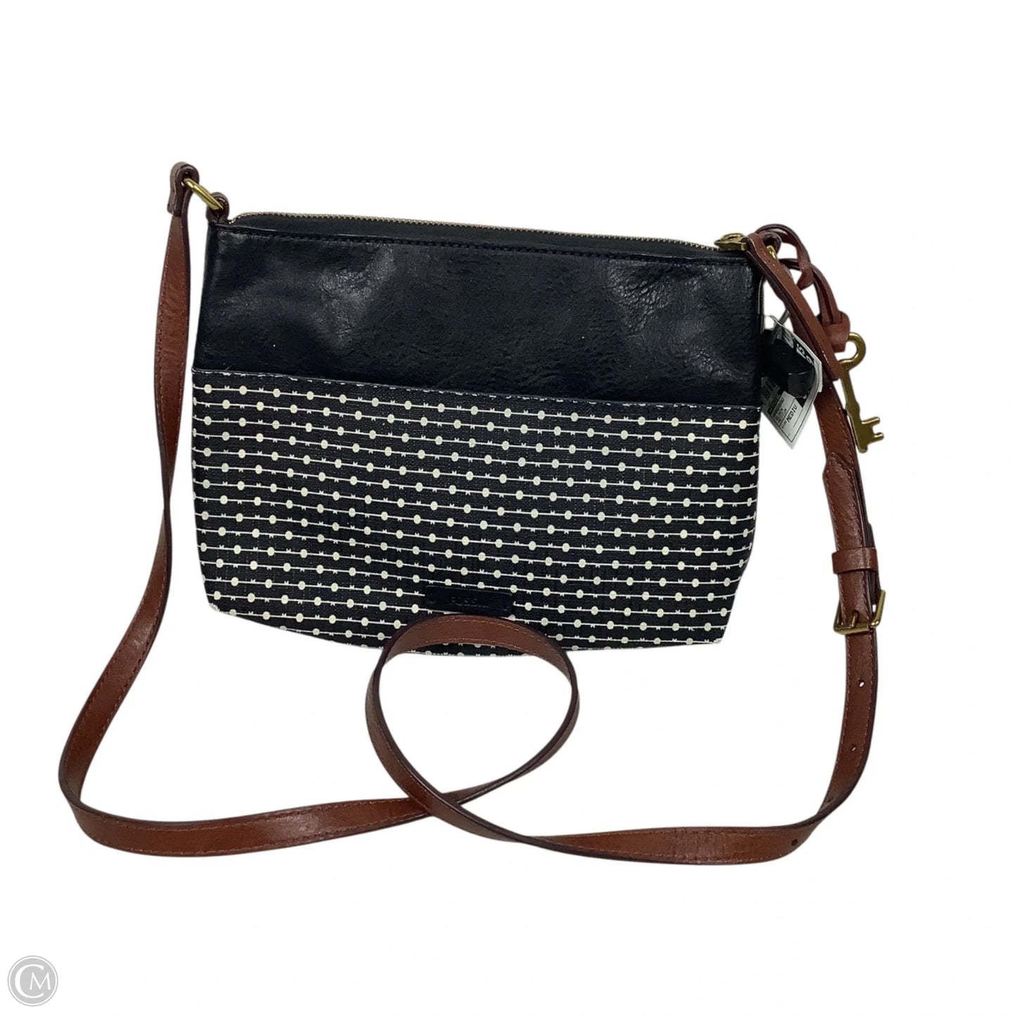 Handbag By Fossil, Size: Medium
