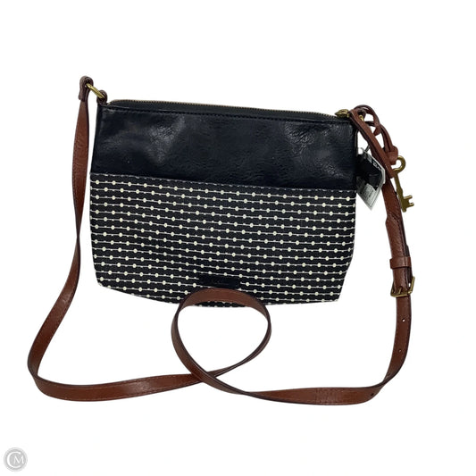 Handbag By Fossil, Size: Medium