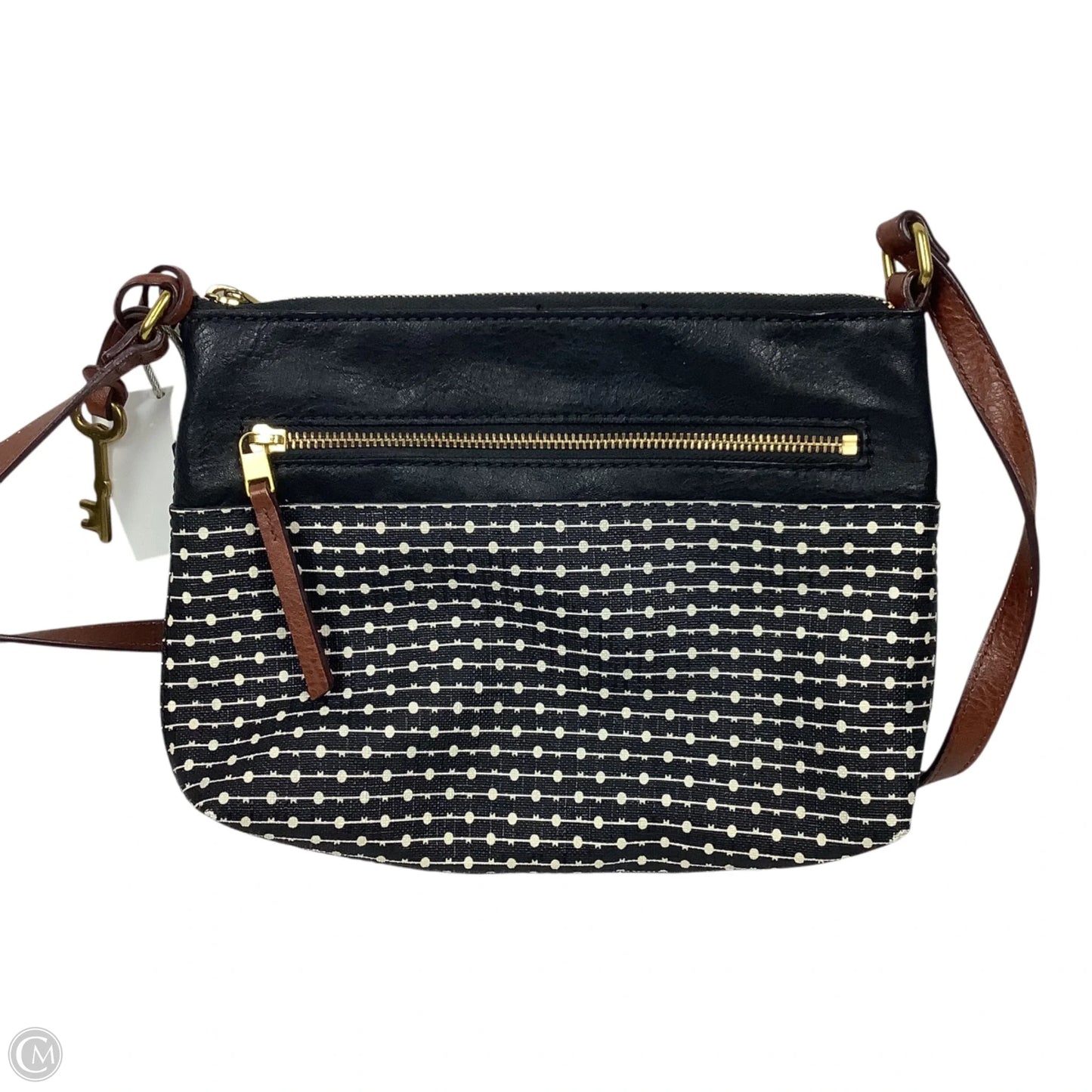 Handbag By Fossil, Size: Medium