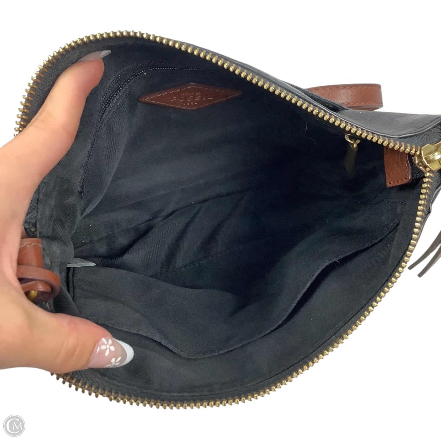 Handbag By Fossil, Size: Medium