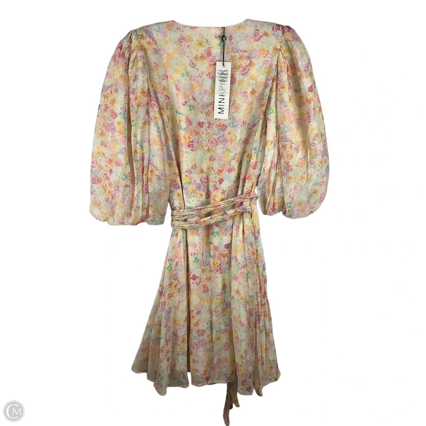Dress Casual Short By Minkpink In Floral Print, Size: L