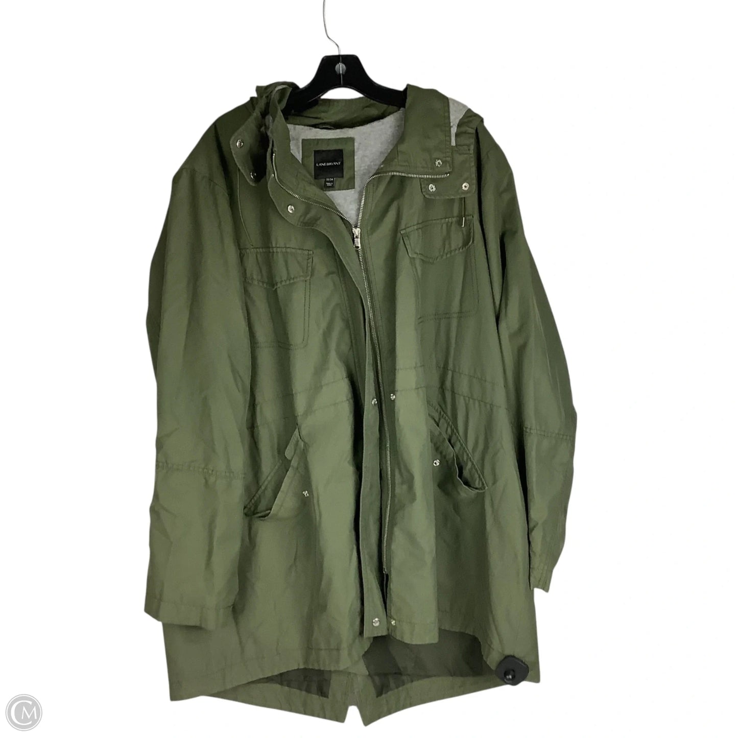 Jacket Other By Lane Bryant In Green, Size: 3x