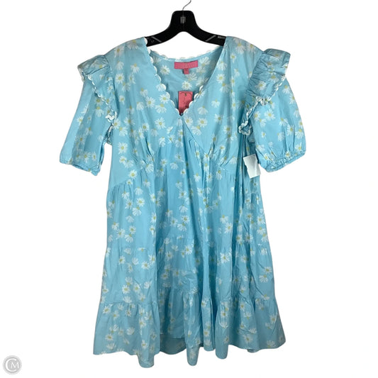 Dress Casual Midi By Simply Southern In Blue, Size: M