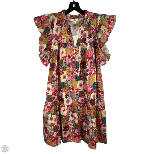 Dress Casual Midi By Entro In Floral Print, Size: S
