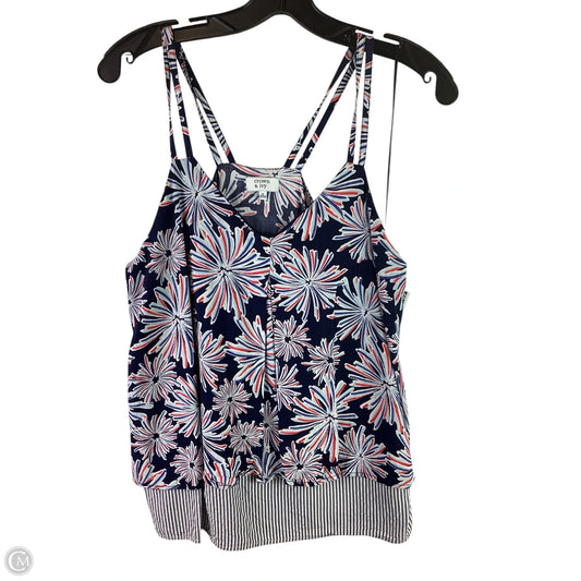 Top Sleeveless By Crown And Ivy In Navy, Size: M