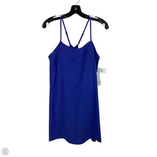 Athletic Dress By Zelos In Blue, Size: M