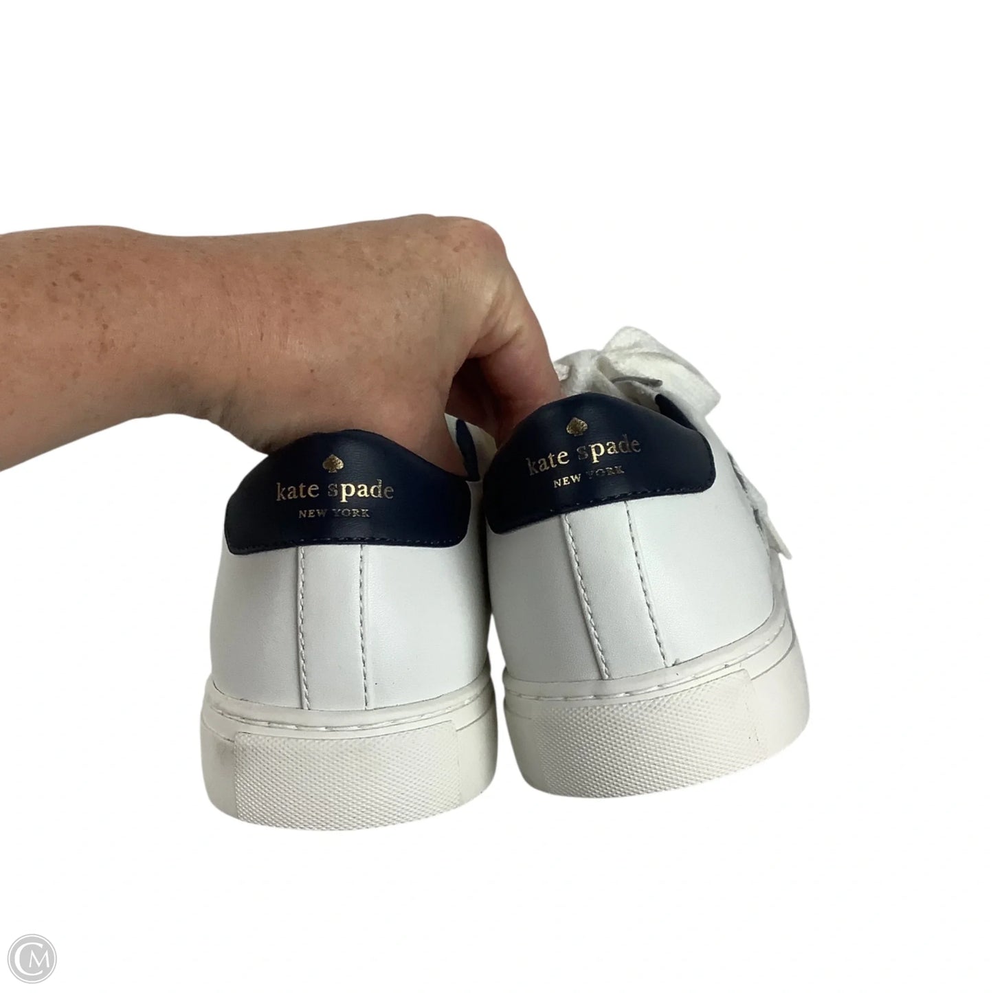 Shoes Designer By Kate Spade In White, Size: 9.5