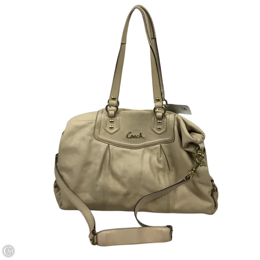 Handbag Designer By Coach, Size: Medium
