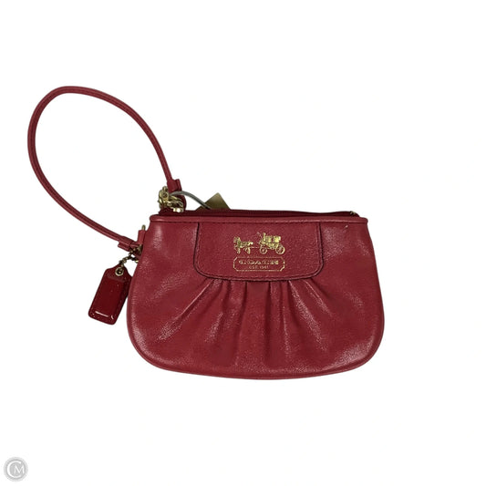 Wristlet Designer By Coach, Size: Small