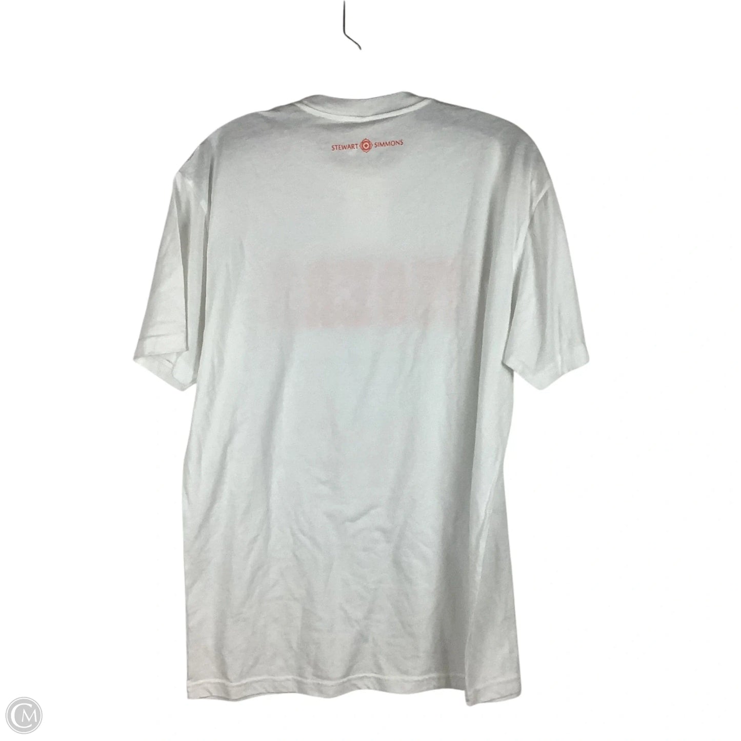 Top Short Sleeve By Cmc In Orange, Size: L