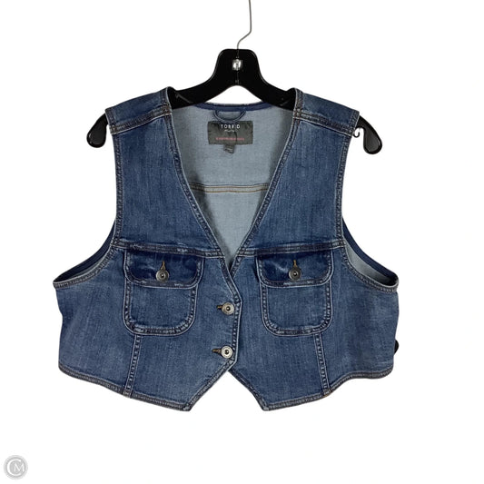 Vest Other By Torrid In Blue Denim, Size: 2x