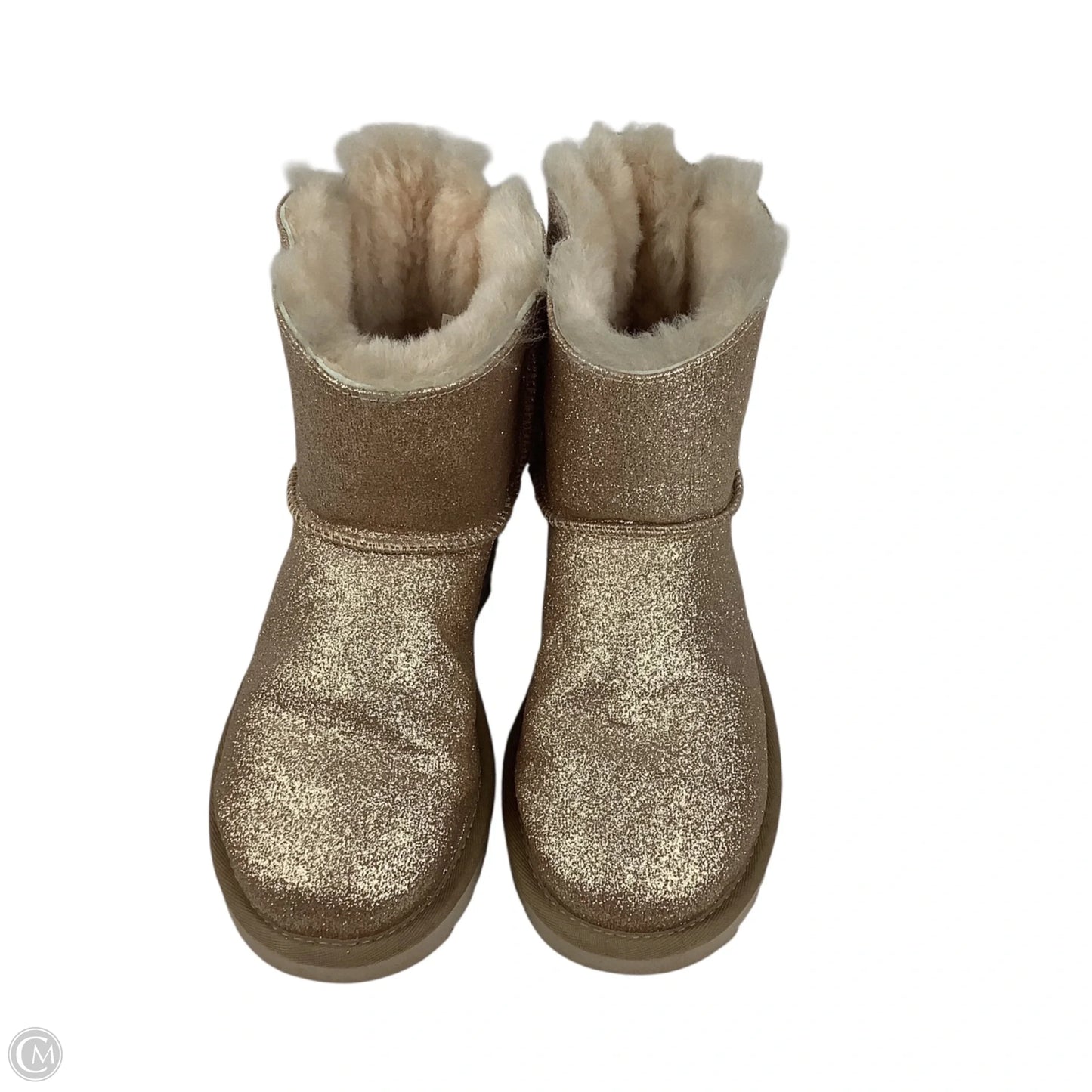 Boots Designer By Ugg In Rose Gold, Size: 6