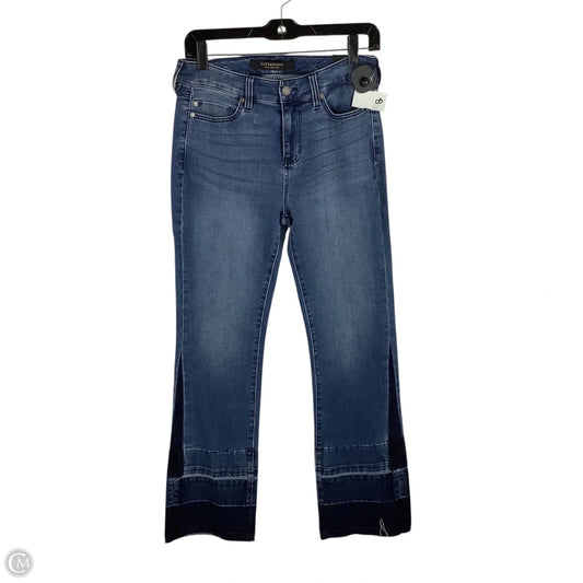 Jeans Straight By Liverpool In Blue Denim, Size: 2