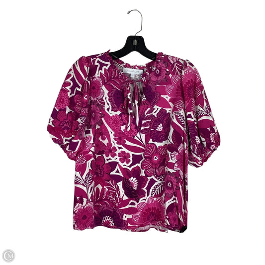 Top Short Sleeve By Sugar Lips In Purple, Size: S