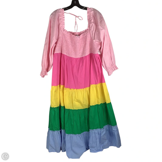 Dress Party Long By Crown And Ivy In Multi-colored, Size: Xxl