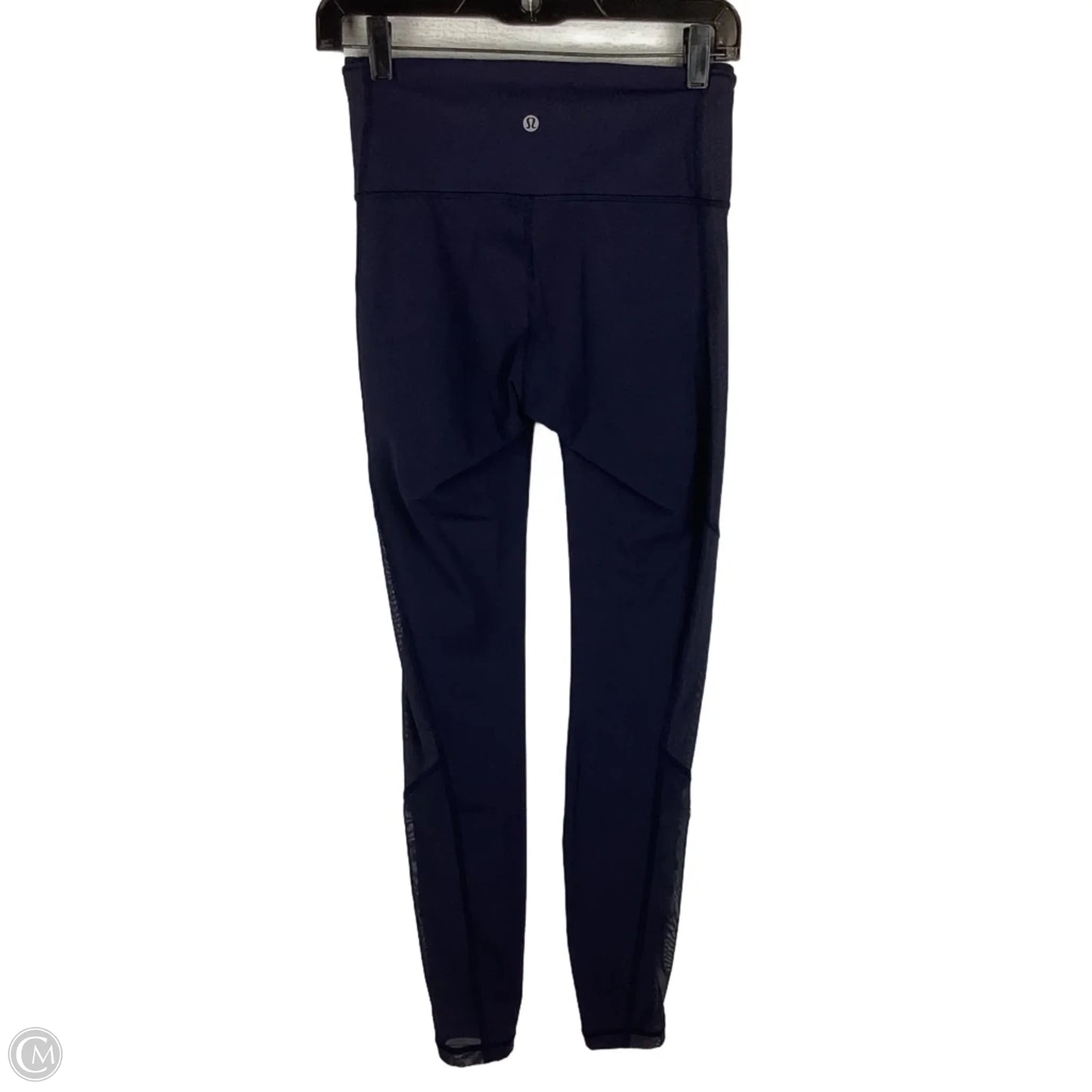Athletic Leggings By Lululemon In Navy, Size: 6
