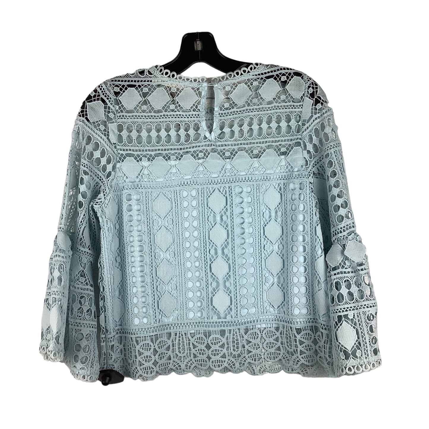 Top Long Sleeve By Ellison In Blue, Size: S