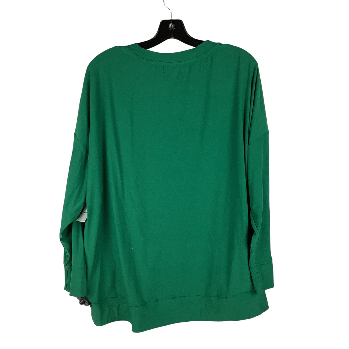 Top Long Sleeve By Crown And Ivy In Green, Size: 2x