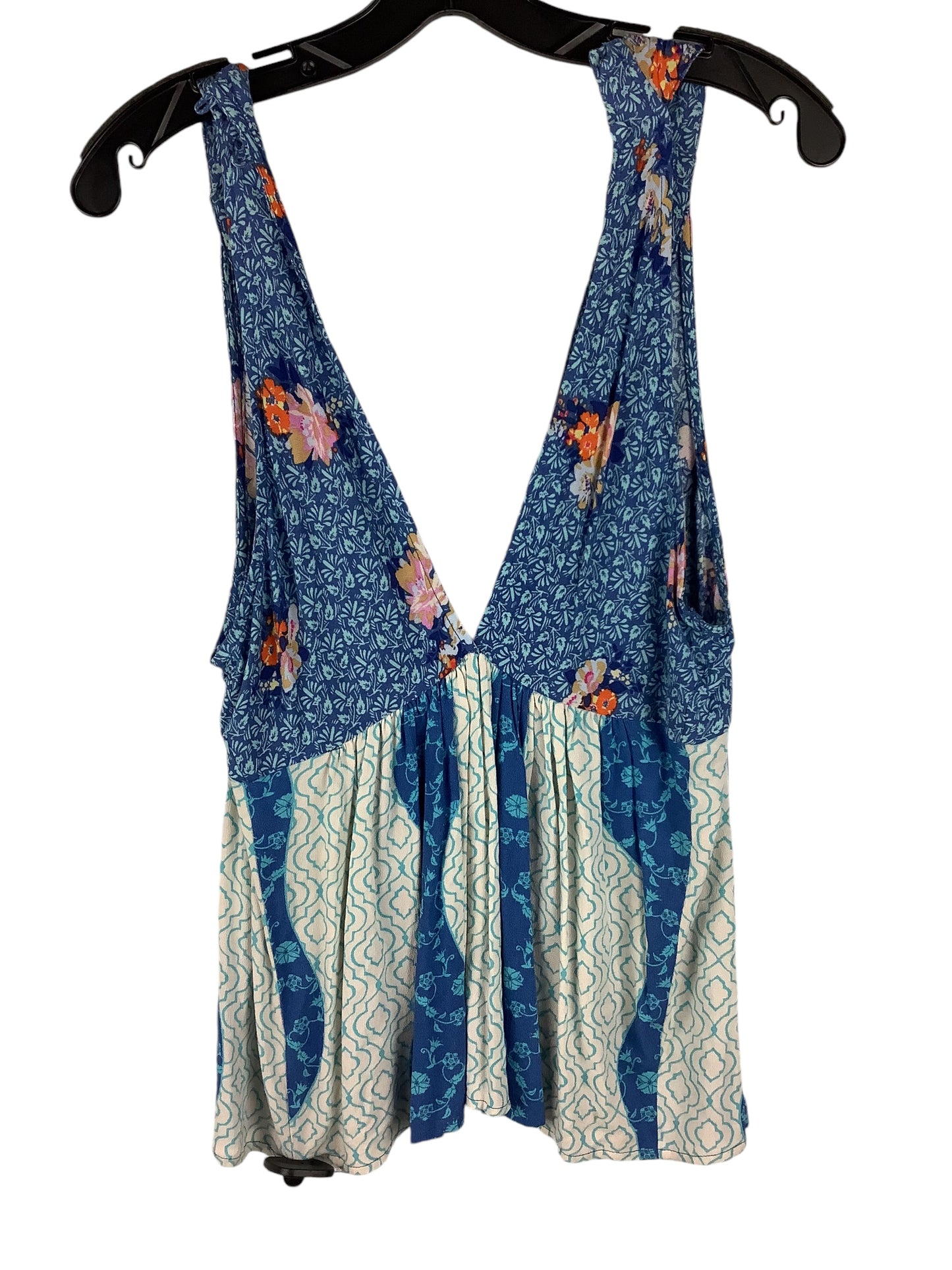 Top Sleeveless By Free People In Blue, Size: Xs