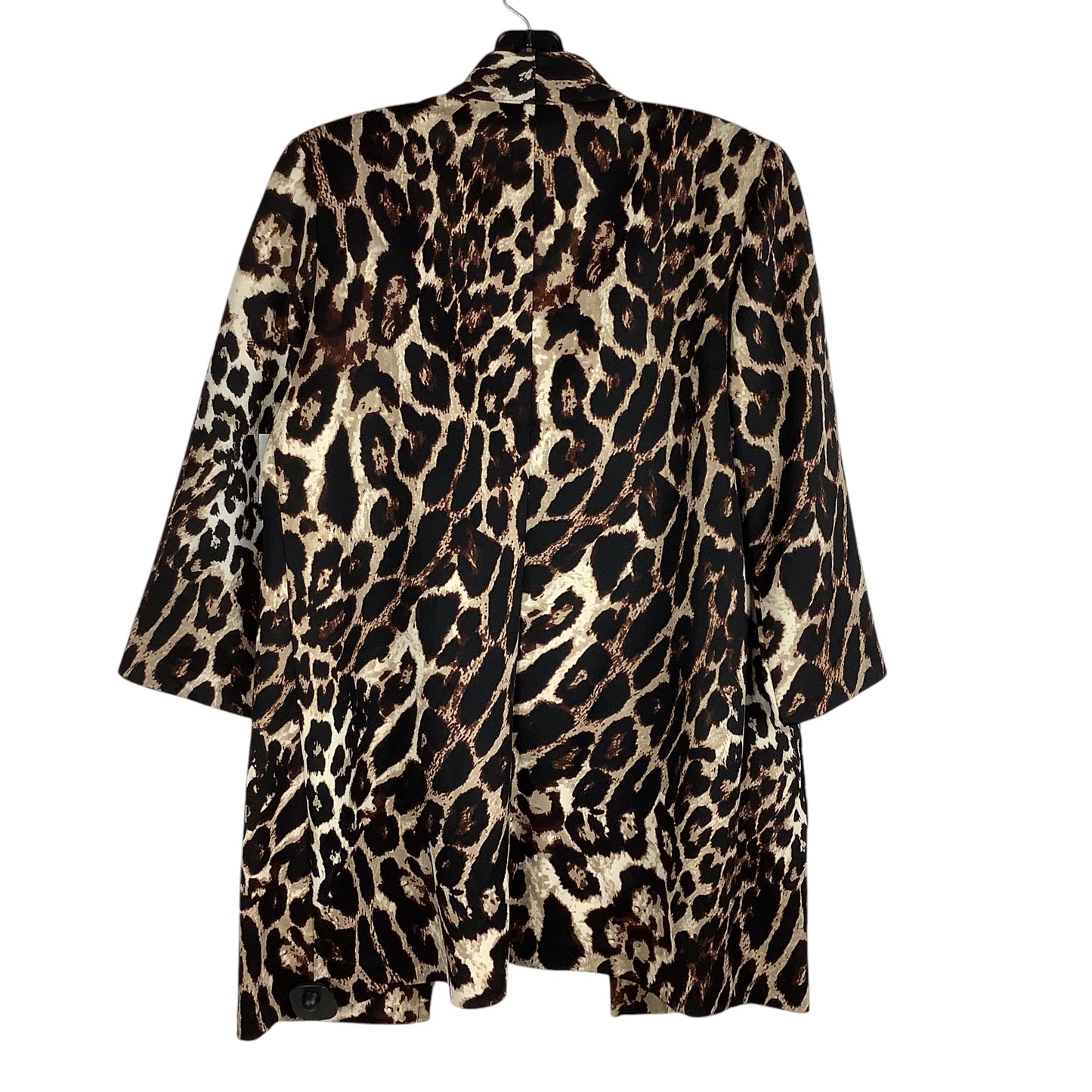 Blazer By Clothes Mentor In Animal Print, Size: M