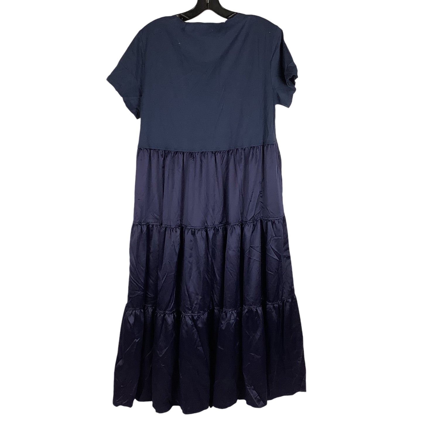 Dress Casual Maxi By Cmc In Navy, Size: S