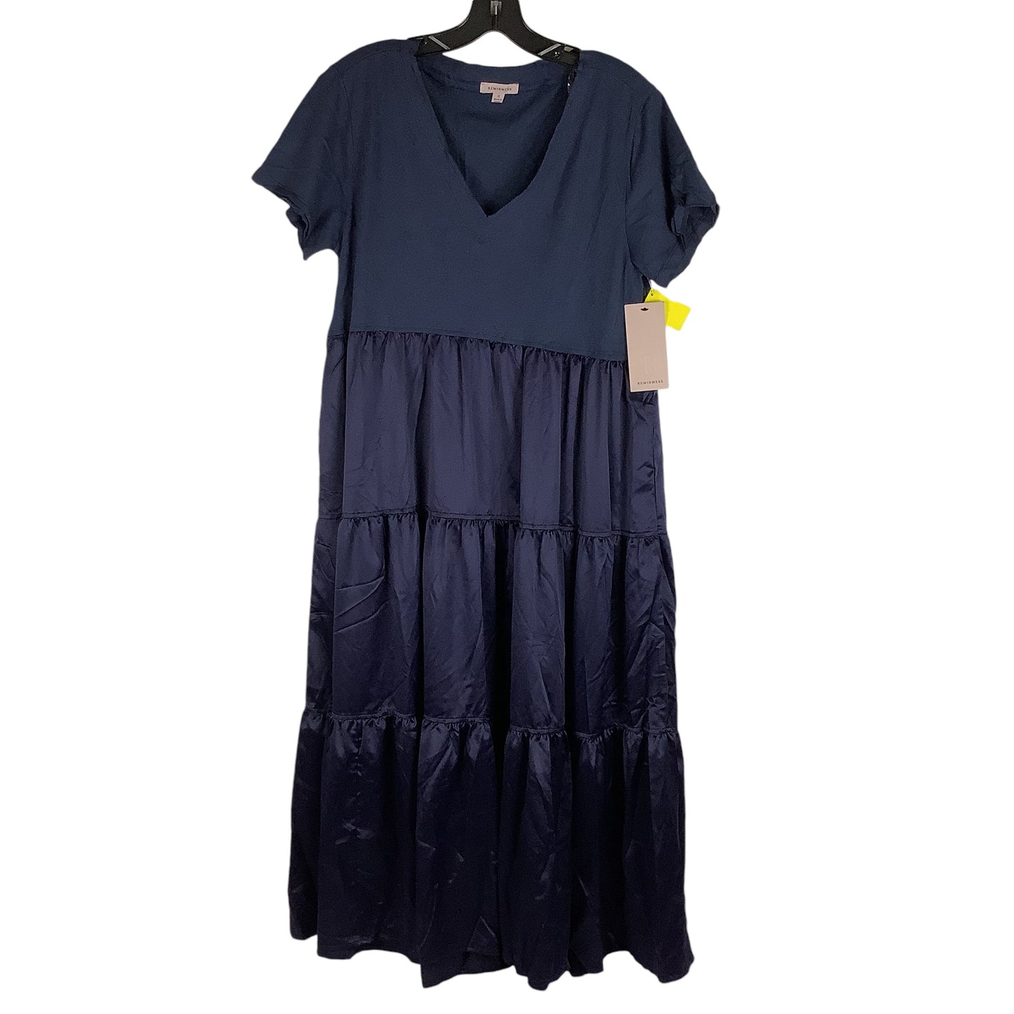 Dress Casual Maxi By Cmc In Navy, Size: S