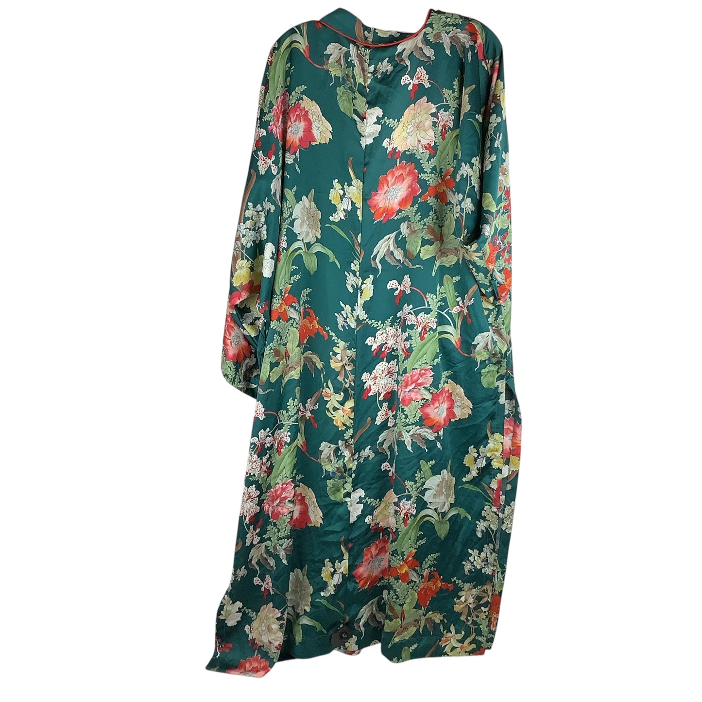 Kimono By Clothes Mentor In Green, Size: S