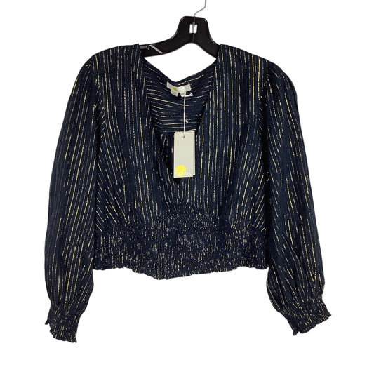 Top Long Sleeve By Boden In Navy, Size: 10