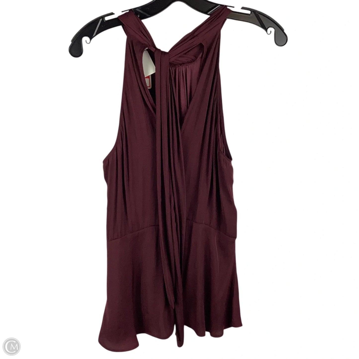 Top Sleeveless By Naked Zebra In Red, Size: M