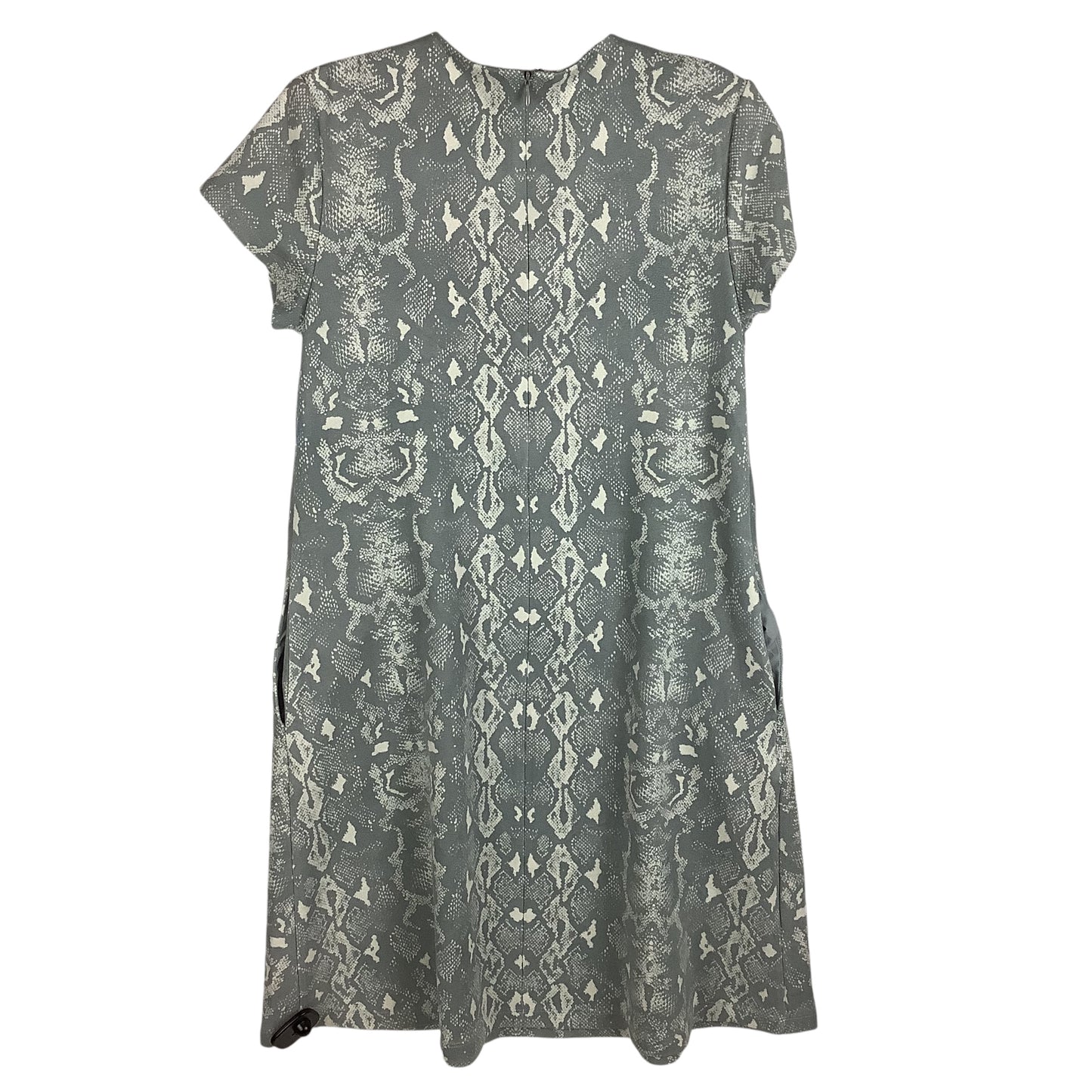 Dress Casual Midi By Clothes Mentor In Grey, Size: Xs